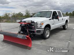 (Salt Lake City, UT) 2016 Ford F250 4x4 Crew-Cab Pickup Truck Runs & Moves