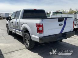 (Salt Lake City, UT) 2018 Ford F150 4x4 Crew-Cab Pickup Truck Not Running, Bad Motor