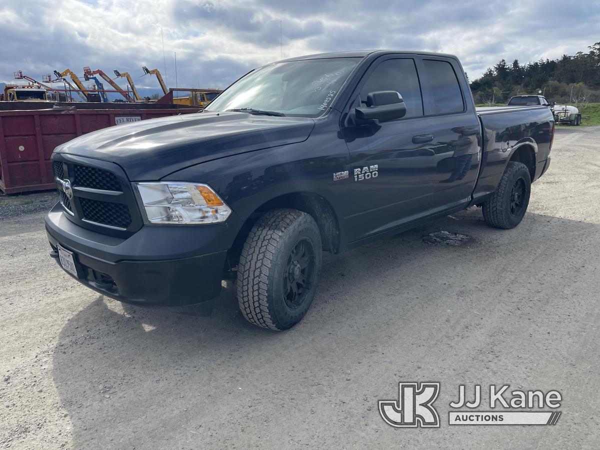 (Eureka, CA) 2015 RAM 1500 4x4 Extended-Cab Pickup Truck Runs & Moves) (Check Engine Light On