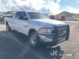 (Castle Rock, CO) 2017 RAM 3500 4x4 Crew-Cab Pickup Truck Runs & Moves) (Missing Tailgate, Minor Bod