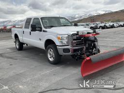 (Salt Lake City, UT) 2016 Ford F250 4x4 Crew-Cab Pickup Truck Runs & Moves