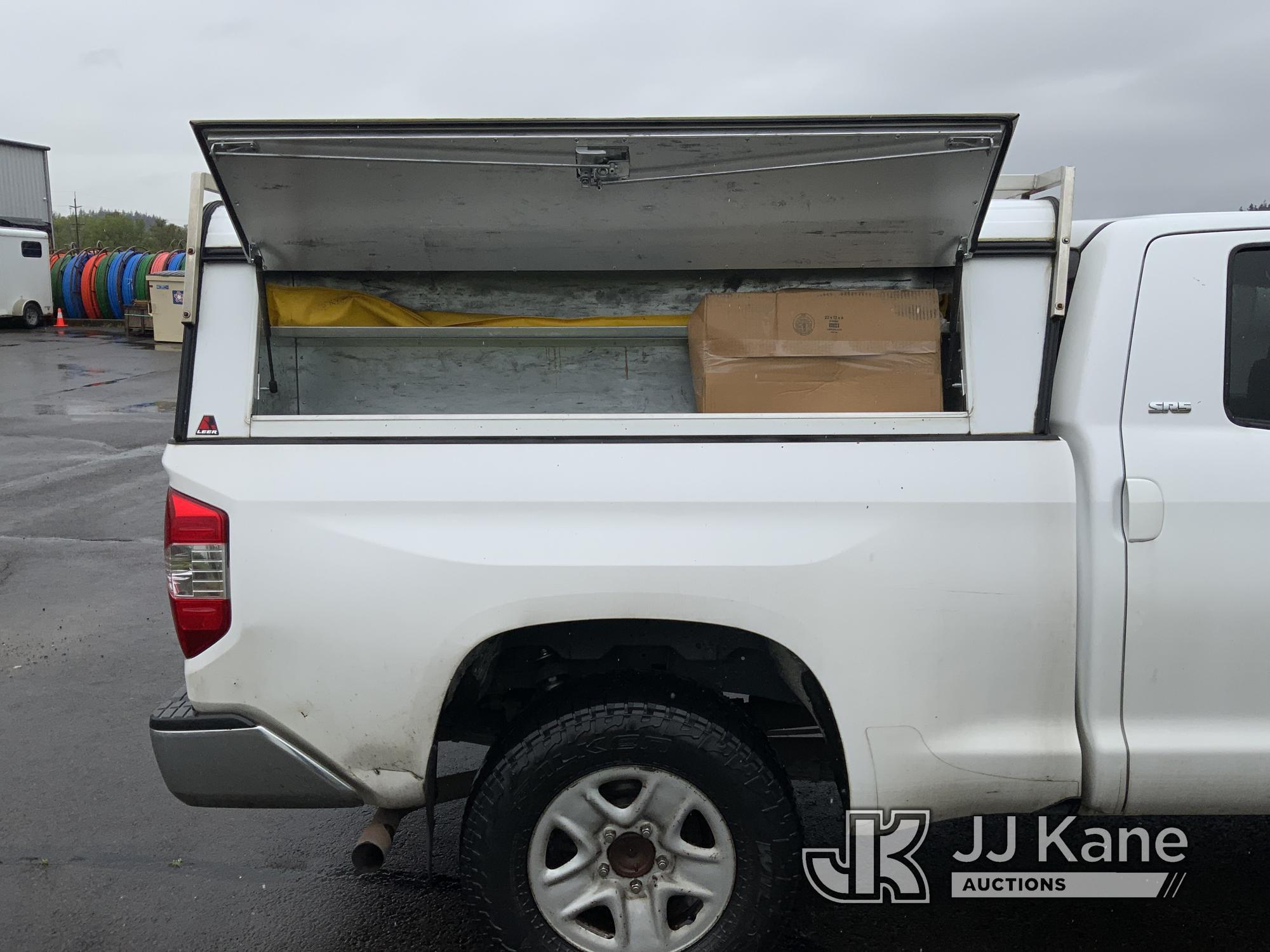 (Millersburg, OR) 2014 Toyota Tundra 4x4 Crew-Cab Pickup Truck Runs & Moves
