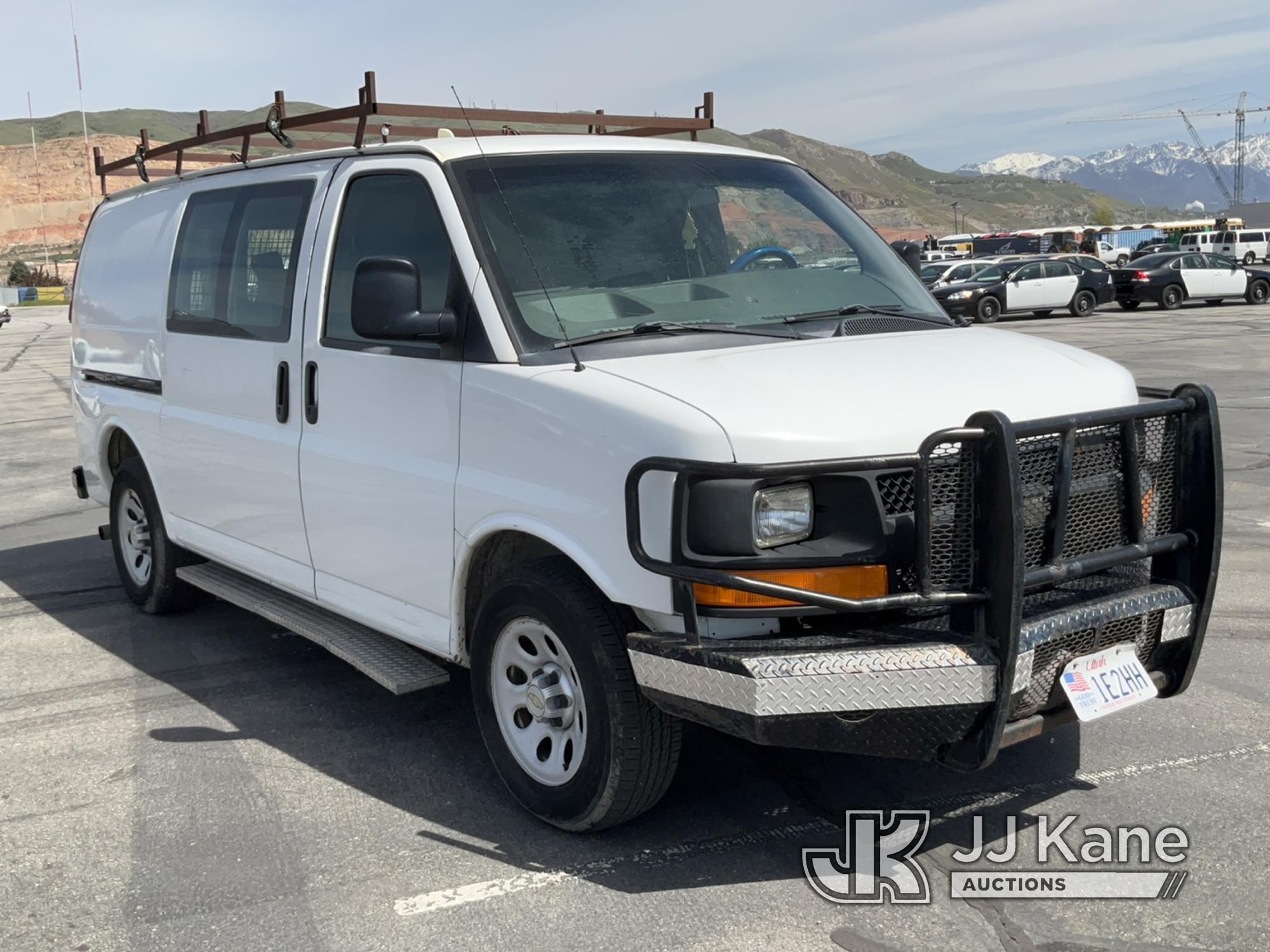 (Salt Lake City, UT) 2012 Chevrolet Express G1500 Cargo Van, REBUILT RESTORED TITLE Runs & Moves) (A