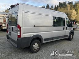 (Eatonville, WA) 2014 Dodge 2500 Cargo Van Runs & Moves) (Jump to Start