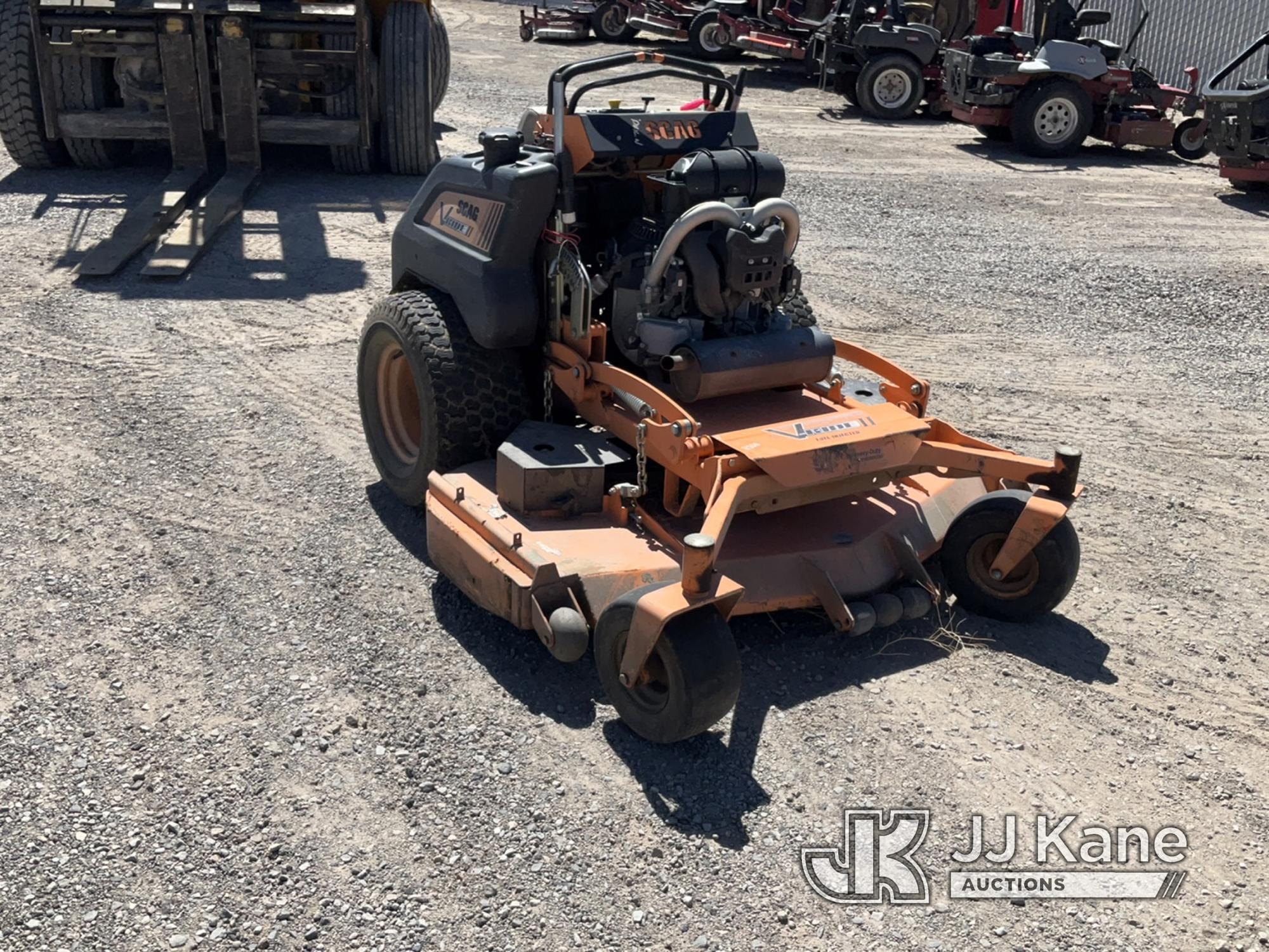 (Tracy-Clark, NV) 2018 Scag V Ride Zero Turn Riding Mower Condition Unknown (no key)  No S/N Placard