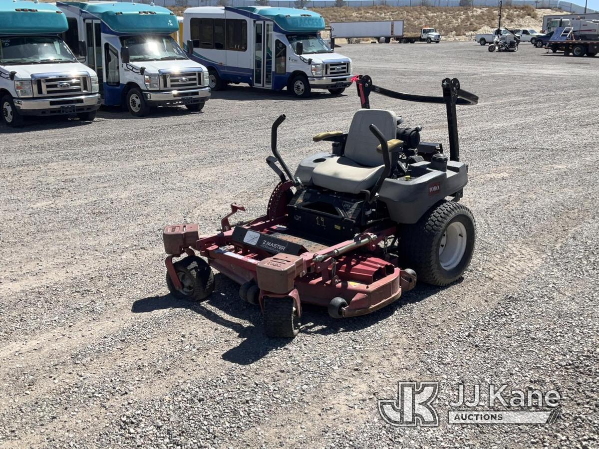 (Tracy-Clark, NV) 2013 Toro Z Master Zero Turn Riding Mower Condition Unknown (no key), Seller Provi