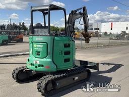 (Portland, OR) 2017 John Deere 35g Mini Hydraulic Excavator Runs, Moves, Operates) (No Digging Bucke