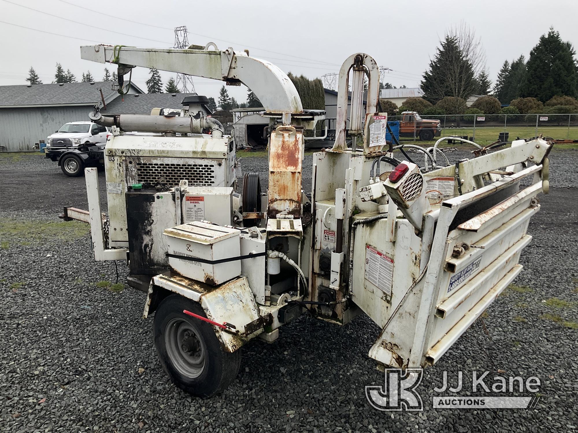 (Tacoma, WA) 2000 Bandit 254XP Chipper (14in Disc) Runs & Operates