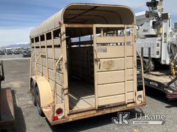 (Salt Lake City, UT) 1978 S & H 17ft Horse Trailer Towable