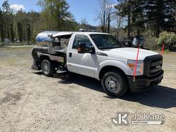 (Eatonville, WA) 2014 Ford F250 Sweeper Runs, Moves & Operates