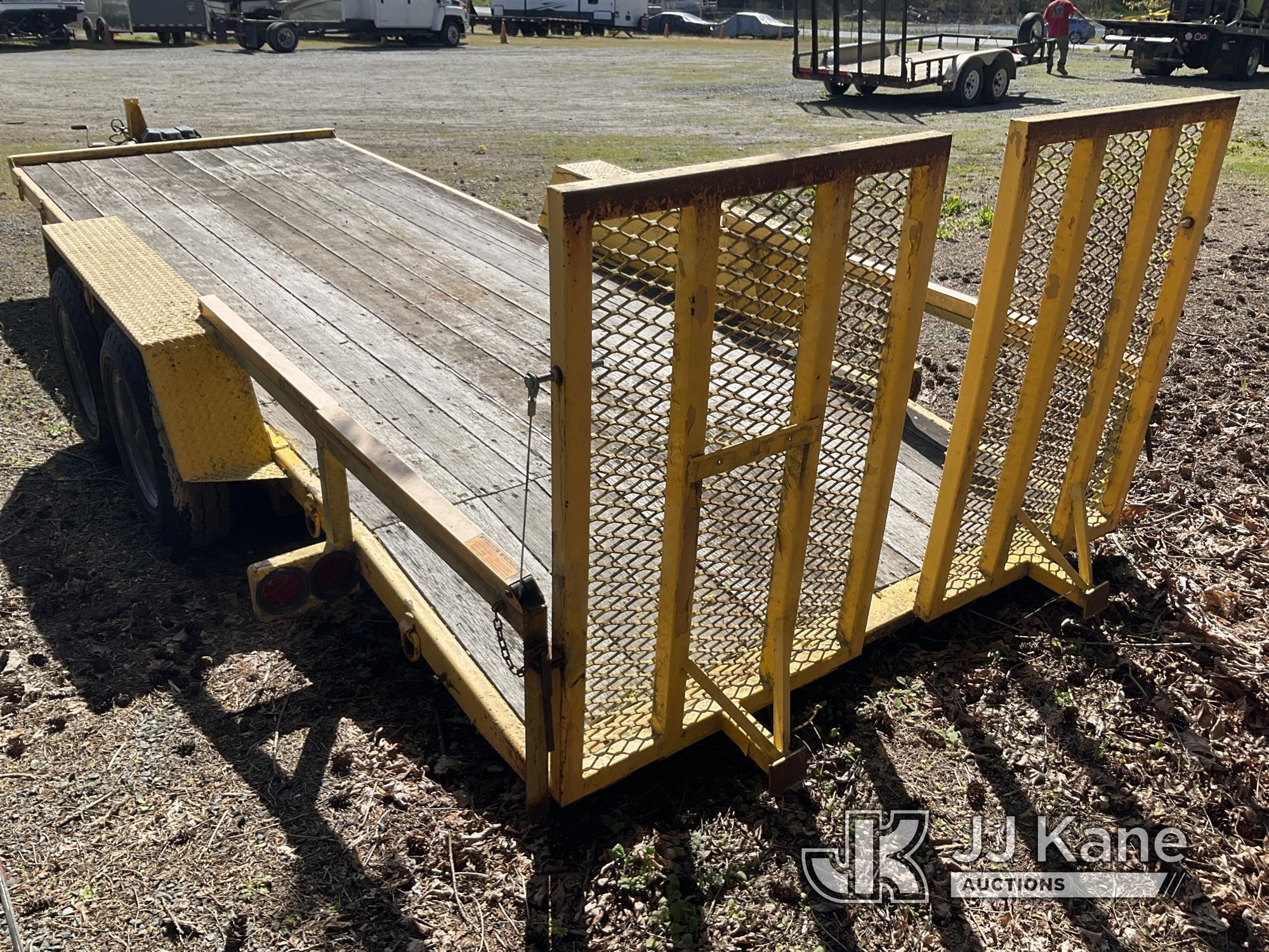 (Tacoma, WA) 1994 Unknown T/A Tagalong Equipment Trailer