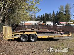 (Tacoma, WA) 1994 Unknown T/A Tagalong Equipment Trailer