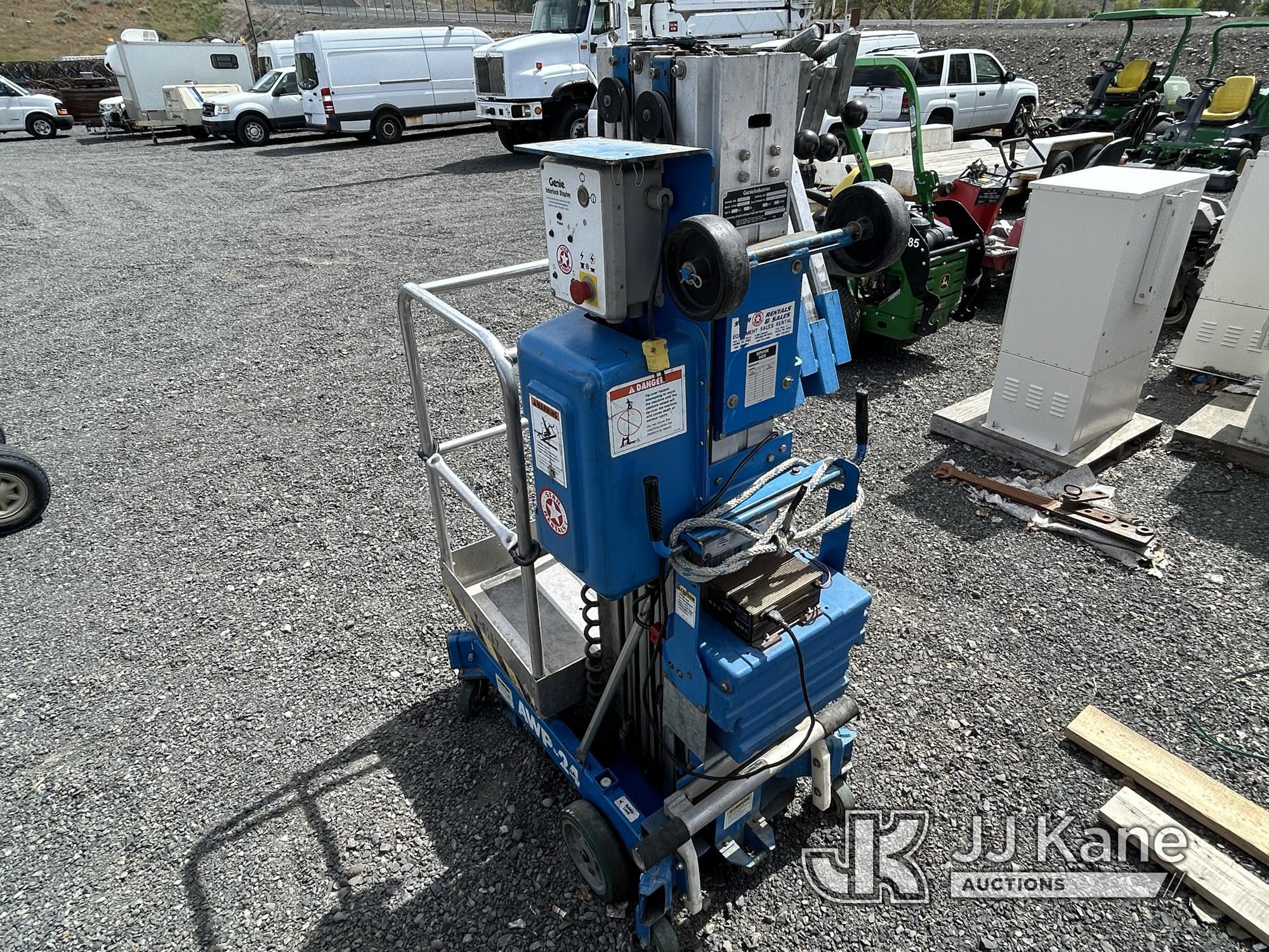 (Ephrata, WA) Genie AWP-24 Manlift Runs & Operates