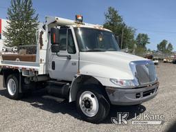 (Portland, OR) 2005 International 4300 Dump Flatbed Truck Runs, Moves & Operates