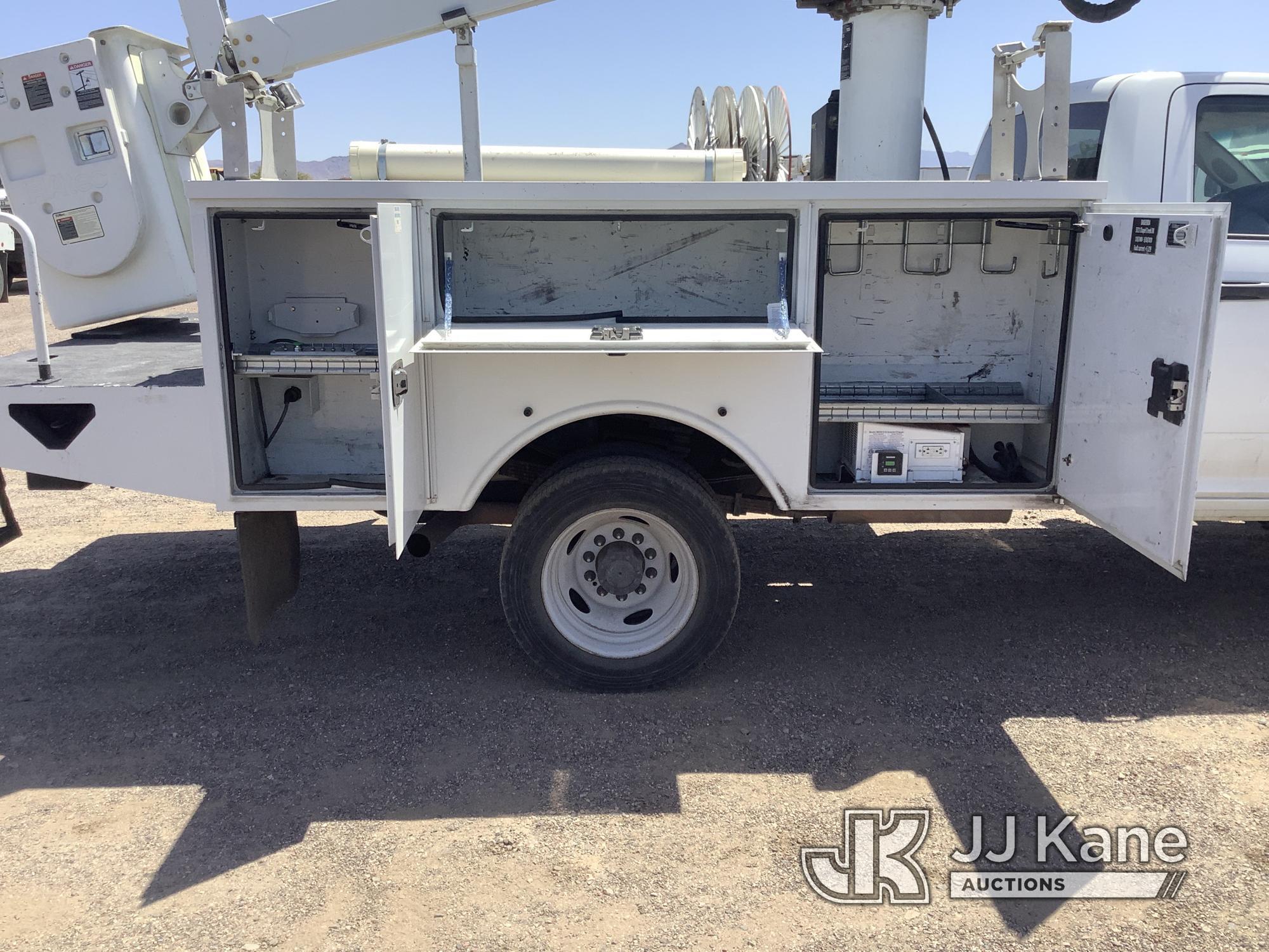 (Phoenix, AZ) Altec AT235, Telescopic Non-Insulated Bucket Truck mounted behind cab on 2016 RAM 4500