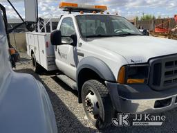 (Pasco, WA) 2006 Ford F550 Service Truck Not Running, Condition unknown