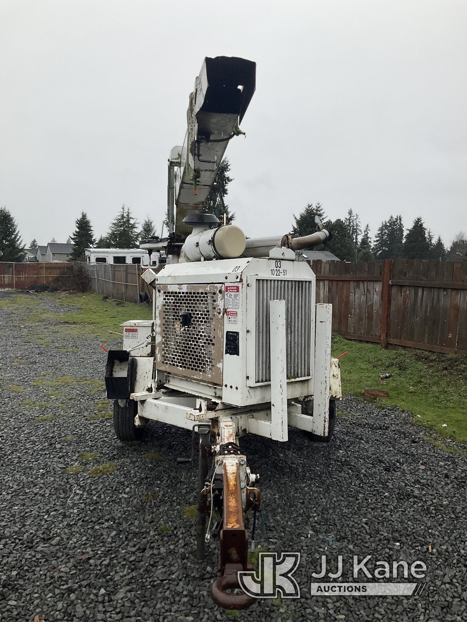 (Tacoma, WA) 2000 Bandit 254XP Chipper (14in Disc) Runs & Operates