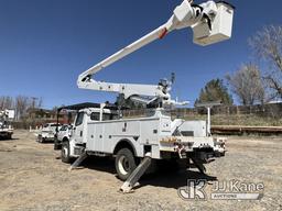 (Franktown, CO) Altec AA55-MH, Material Handling Bucket Truck rear mounted on 2011 Freightliner M2 1