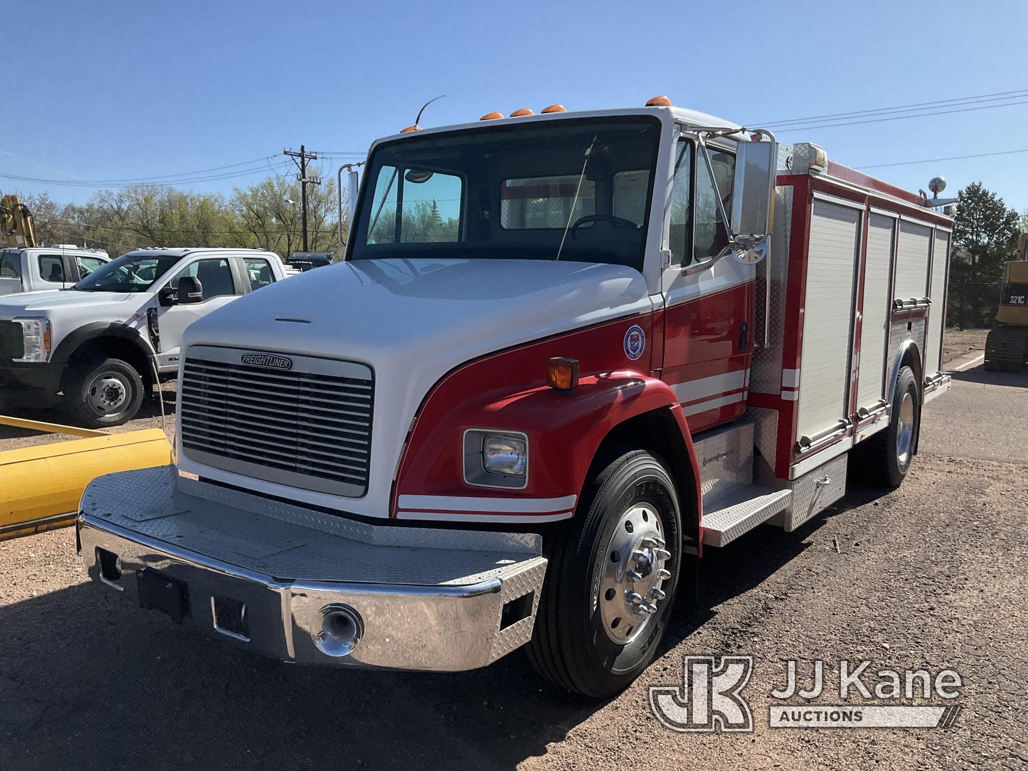 (Castle Rock, CO) 1995 Freightliner FL70 Cab & Chassis Runs & Moves