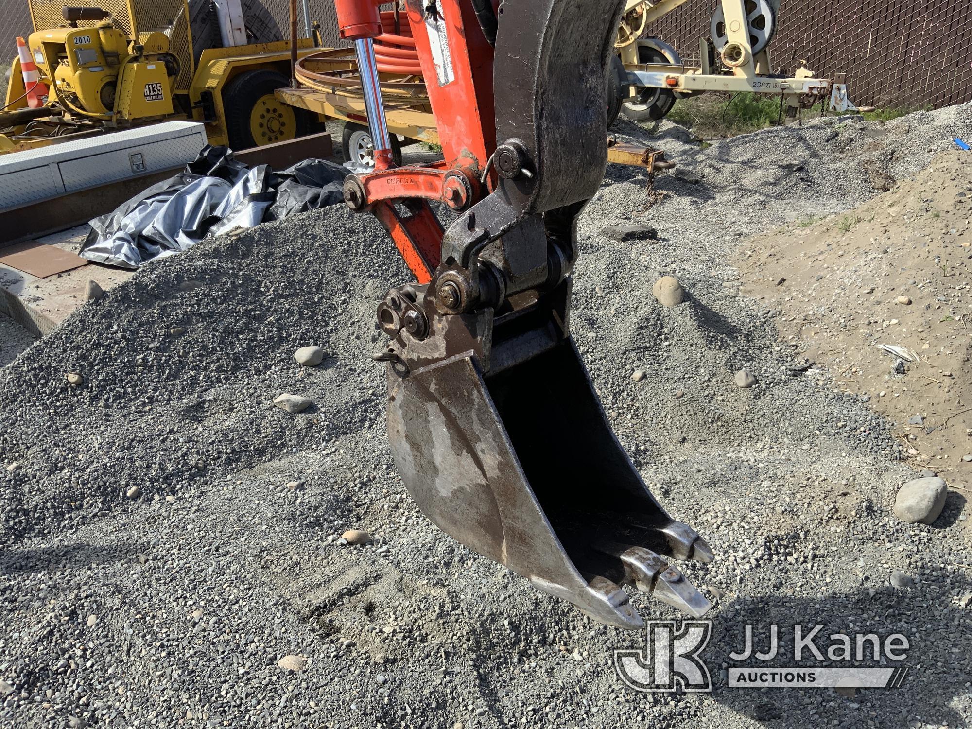 (Pasco, WA) Kubota KX121-3S Mini Hydraulic Excavator Runs, Moves & Operates