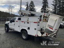 (Eatonville, WA) Altec AT200A, Telescopic Non-Insulated Bucket Truck mounted behind cab on 2008 Ford