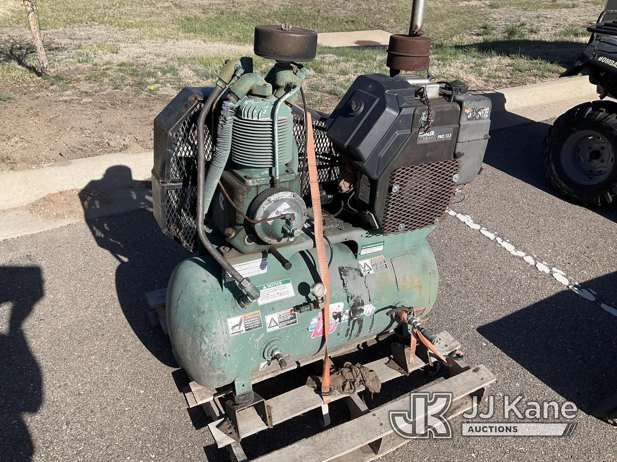 (Castle Rock, CO) 2004 Champion 3-Position Air Compressor Seller States: Runs & Operates,  Needs Bat