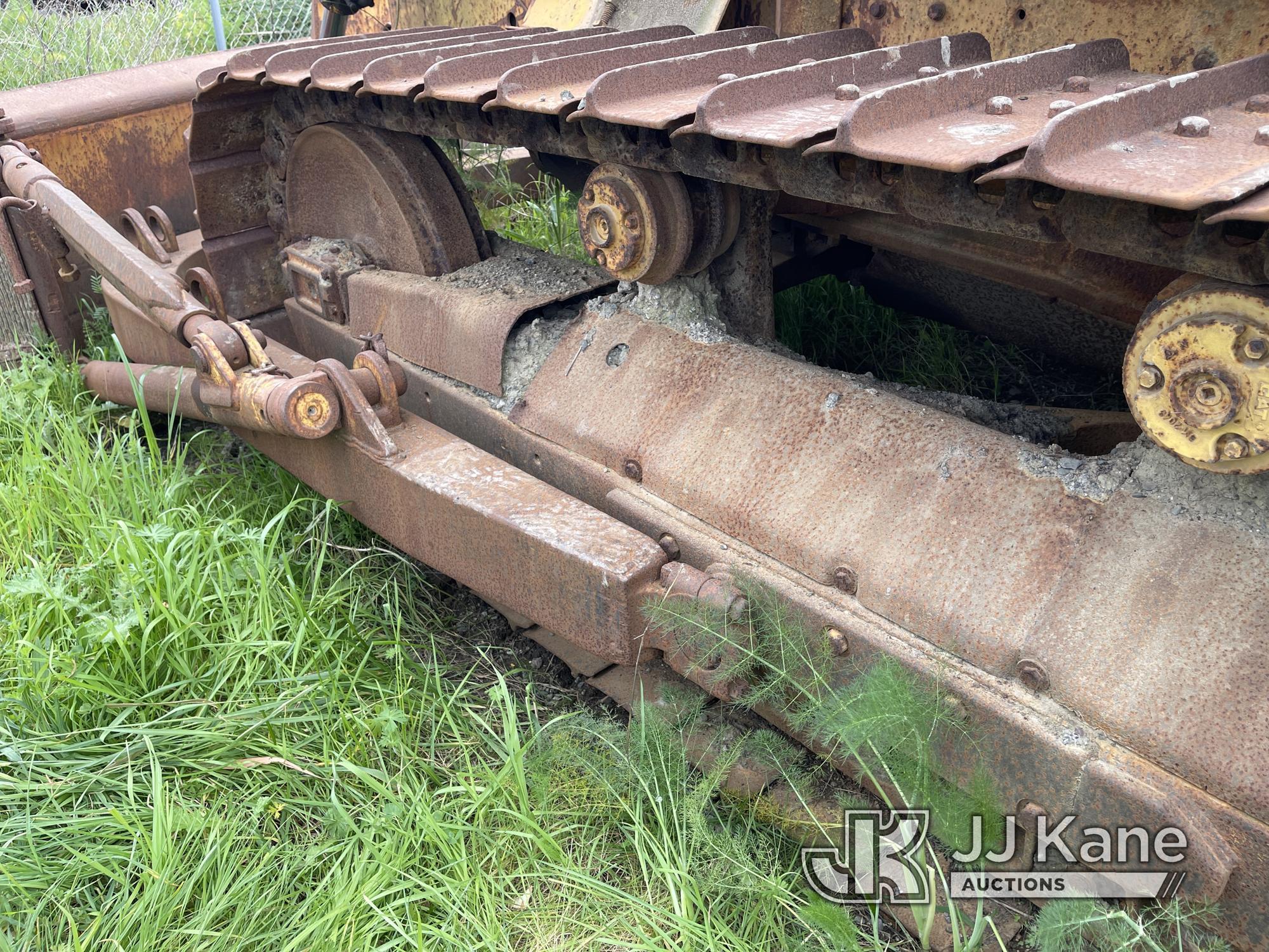 (Eureka, CA) 1965 Caterpillar D5 Crawler Tractor Runs & Operates) (Jump to Start, True Hours Unknown