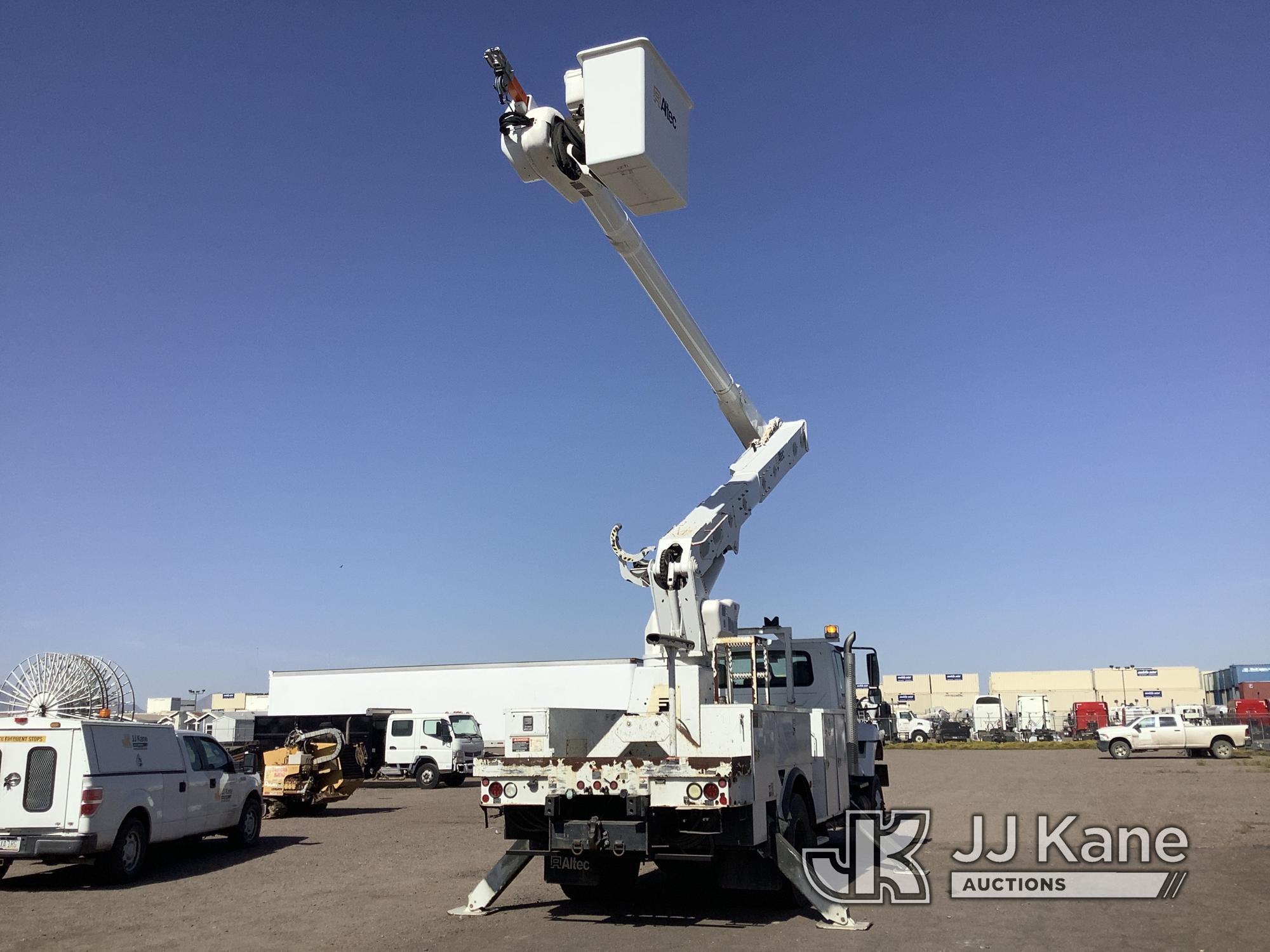 (Phoenix, AZ) Altec AM55, Over-Center Material Handling Bucket Truck mounted on 2014 International 7