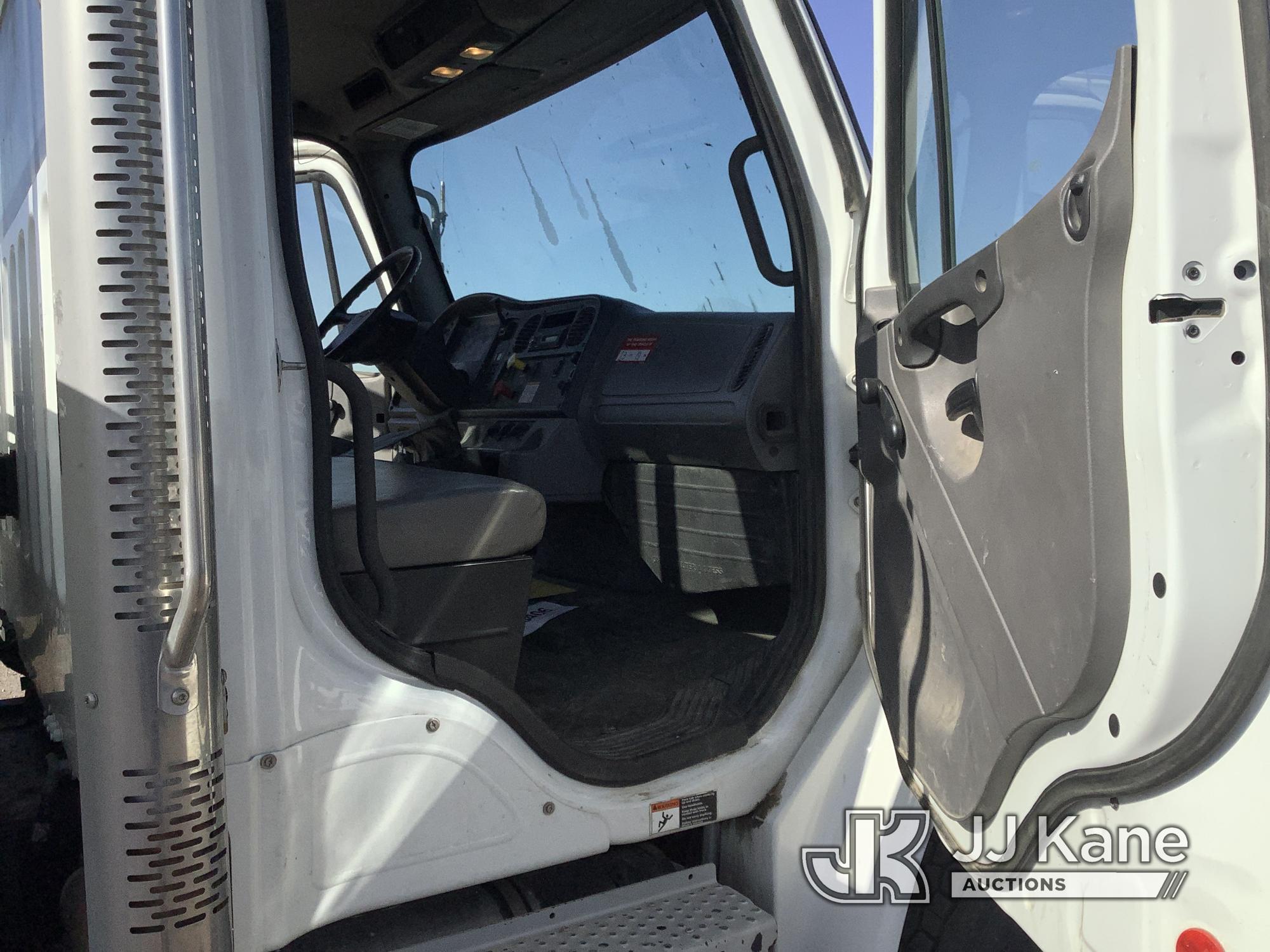 (Phoenix, AZ) Altec DM47B-TR, Digger Derrick rear mounted on 2017 Freightliner M2 106 4x4 Flatbed/Ut