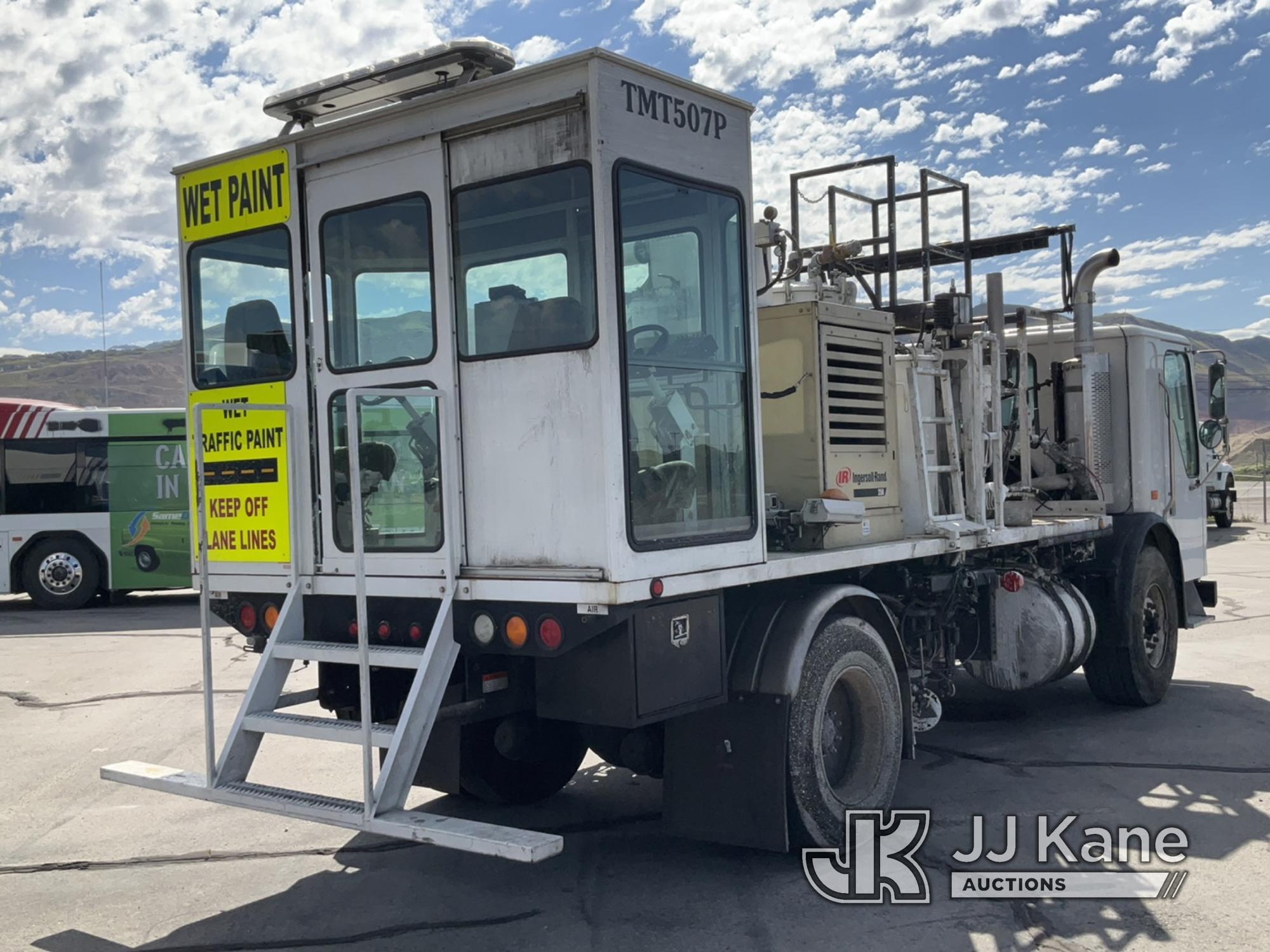 (Salt Lake City, UT) 2007 Sterling Condor Line Painting Truck Runs & Moves