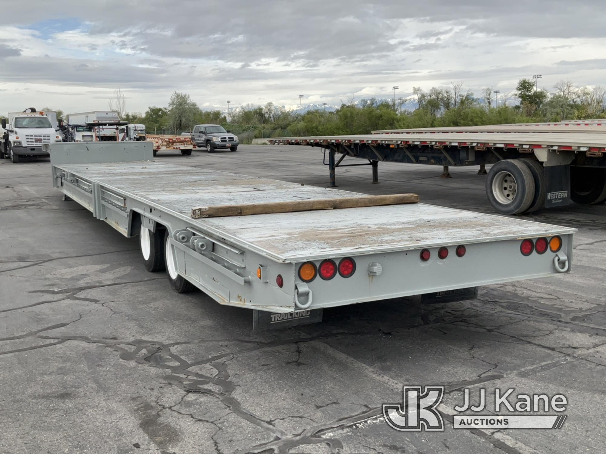 (Salt Lake City, UT) 2005 Trail King TK70LC 53ft Drop Deck Trailer Towable