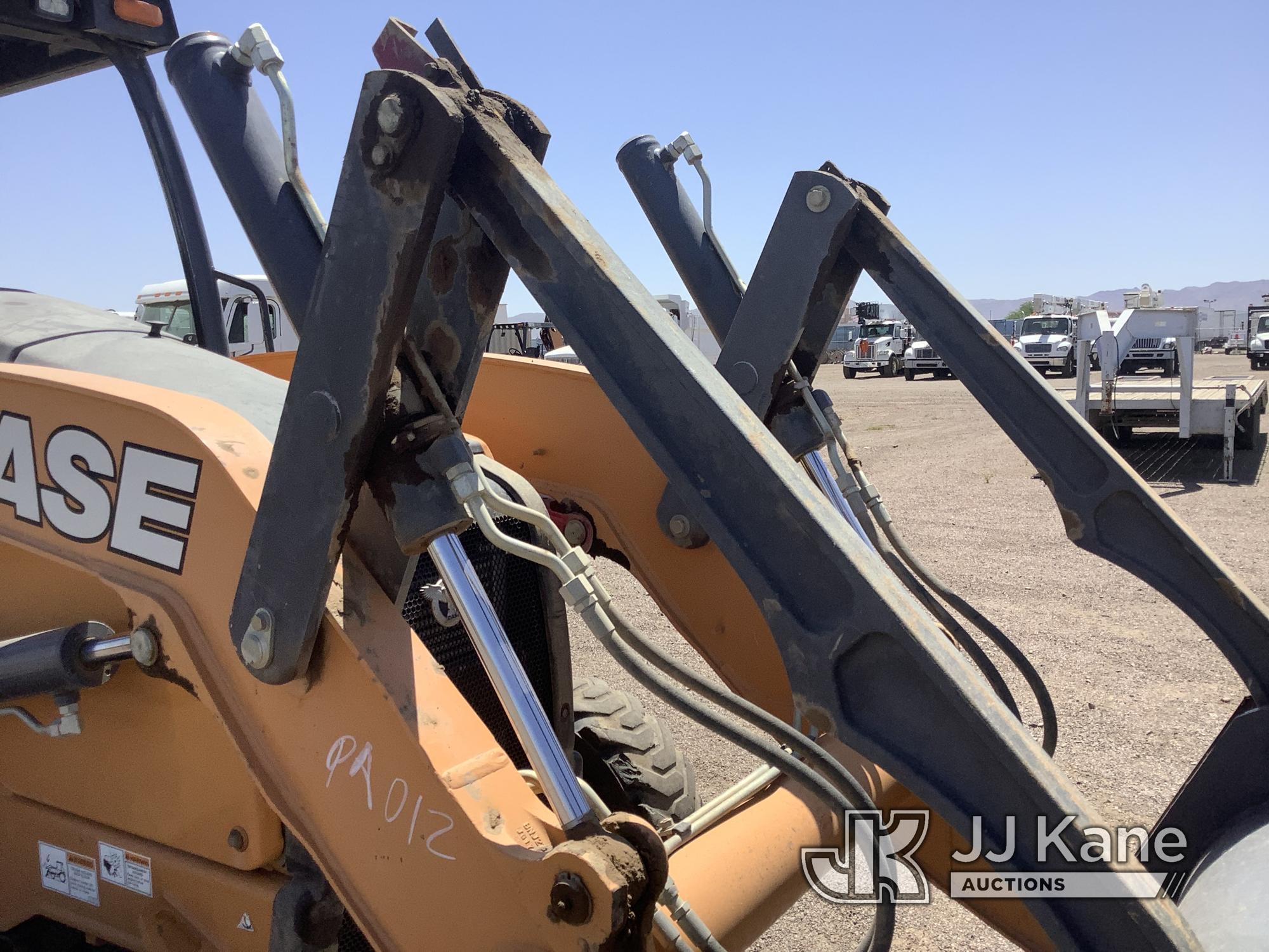 (Phoenix, AZ) 2018 Case 580 Super N 4x4 Tractor Loader Backhoe Runs, Moves, & Operates