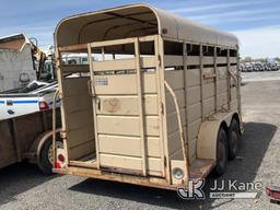 (Salt Lake City, UT) 1978 S & H 17ft Horse Trailer Towable