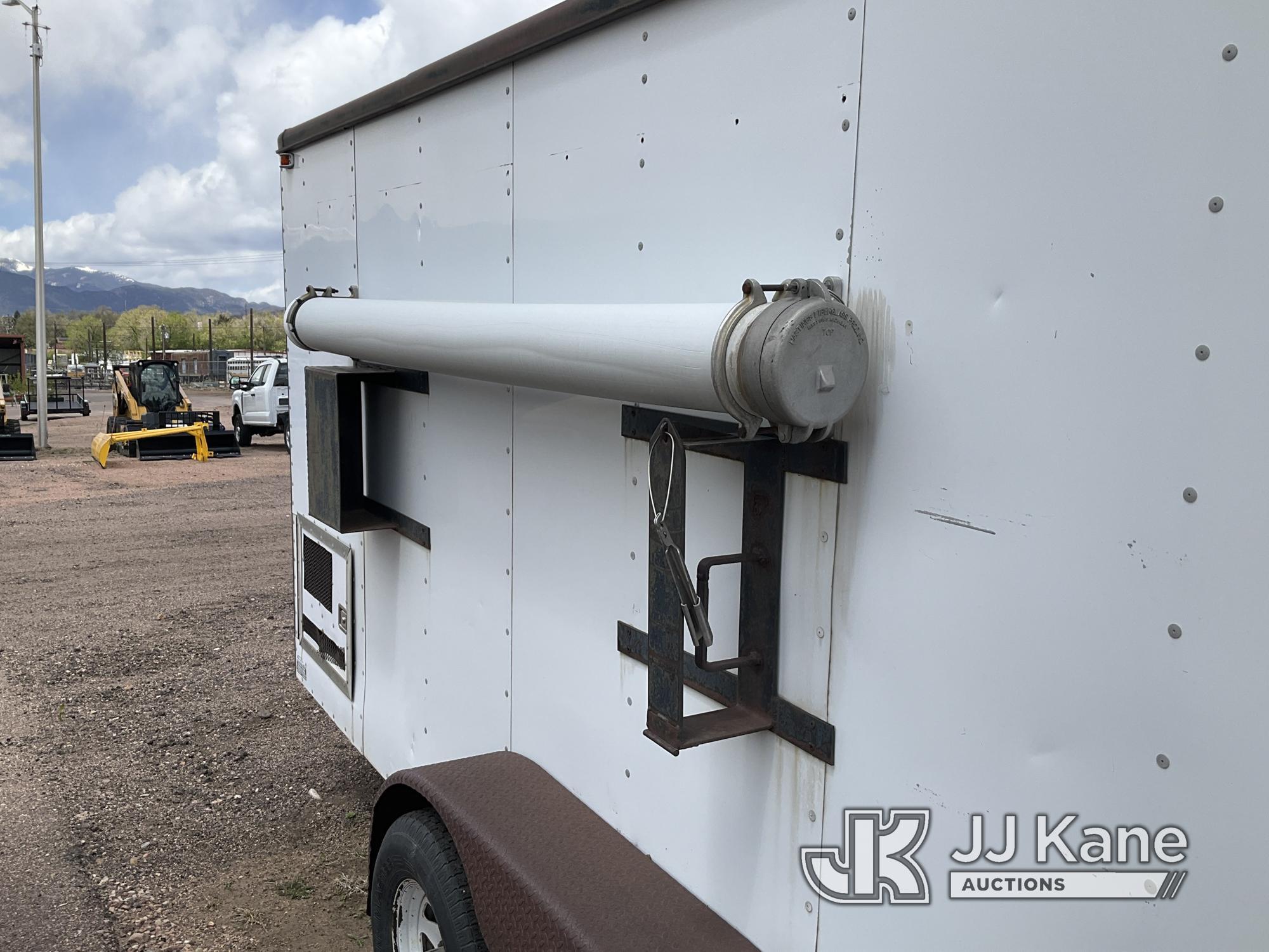 (Castle Rock, CO) 1999 Fabrication Technologies Inc. Enclosed Cargo Trailer, Onan generator (per sel