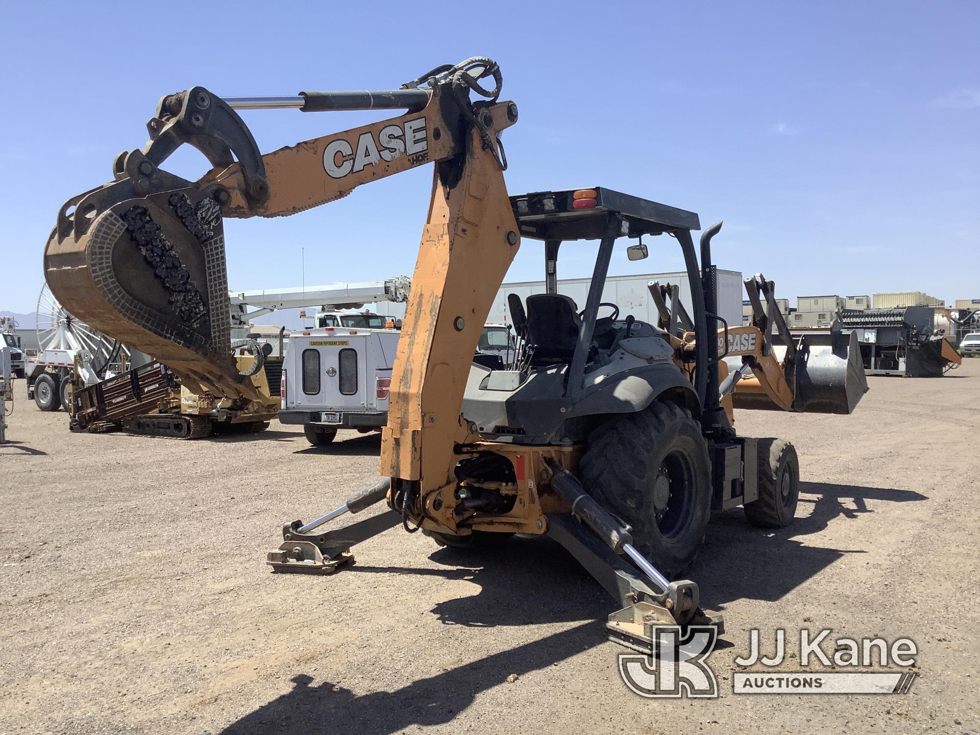 (Phoenix, AZ) 2018 Case 580 Super N 4x4 Tractor Loader Backhoe Runs, Moves, & Operates