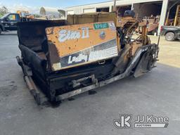 (Eureka, CA) 2000 Leeboy L8500T Asphalt Paver Runs  & Operates