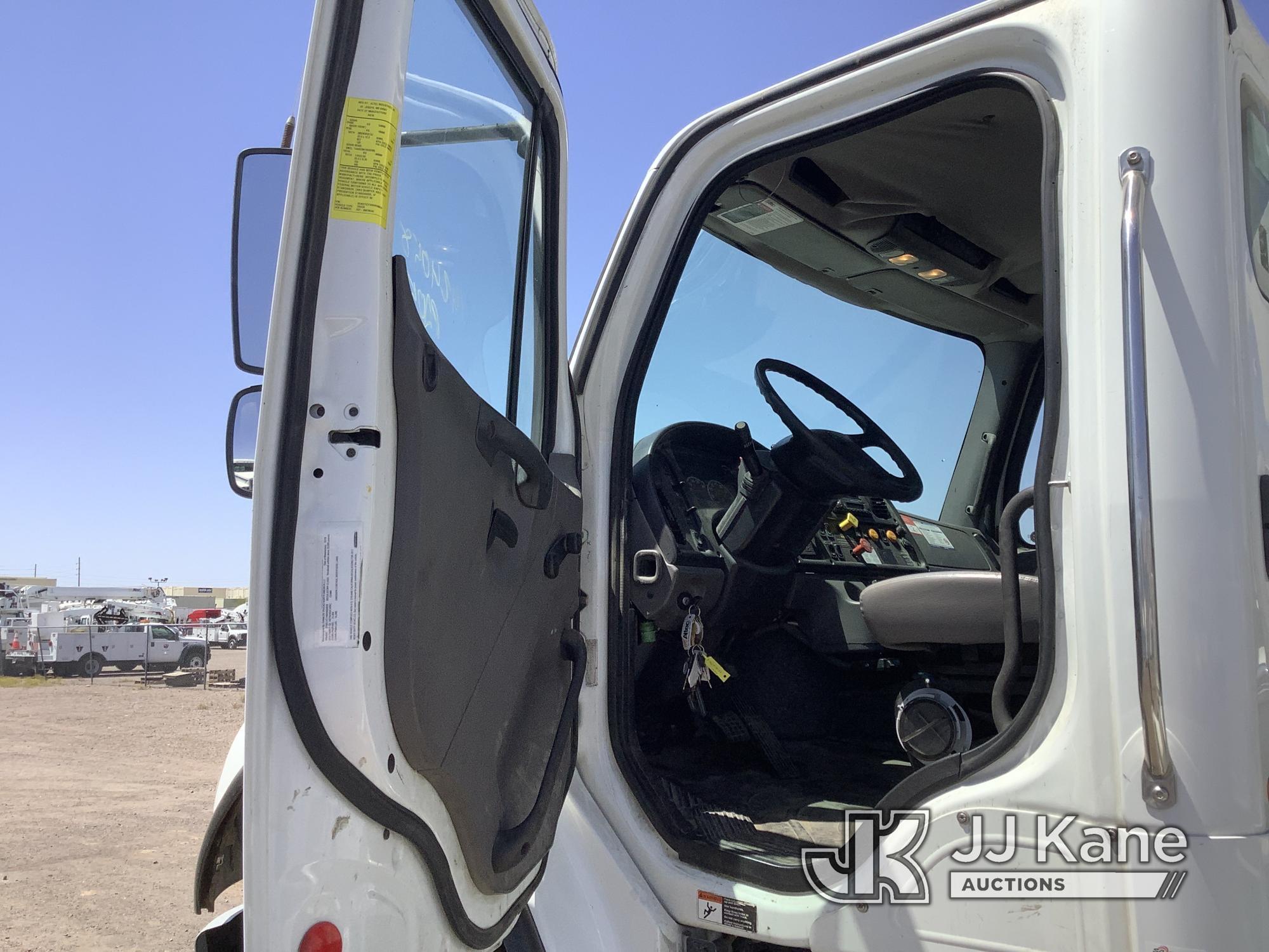 (Phoenix, AZ) Altec AN67-E100, Material Handling Elevator Bucket Truck rear mounted on 2017 Freightl