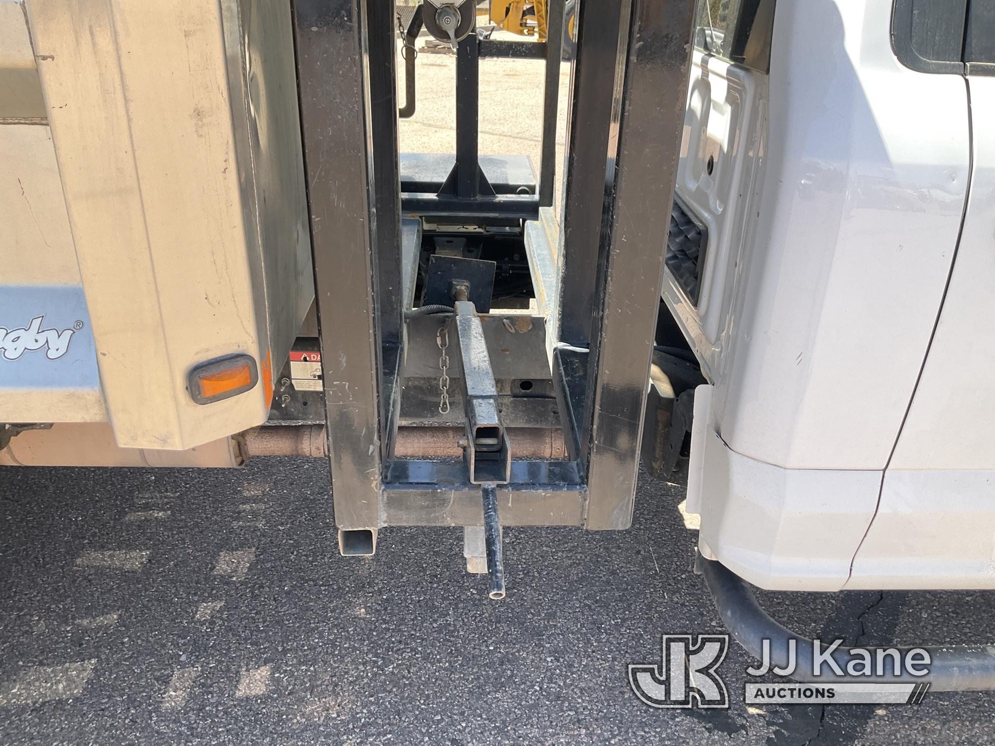 (Castle Rock, CO) 2017 Ford F550 4x4 Dump Truck Runs, Moves & Operates.  Per Seller: Crane and Dump