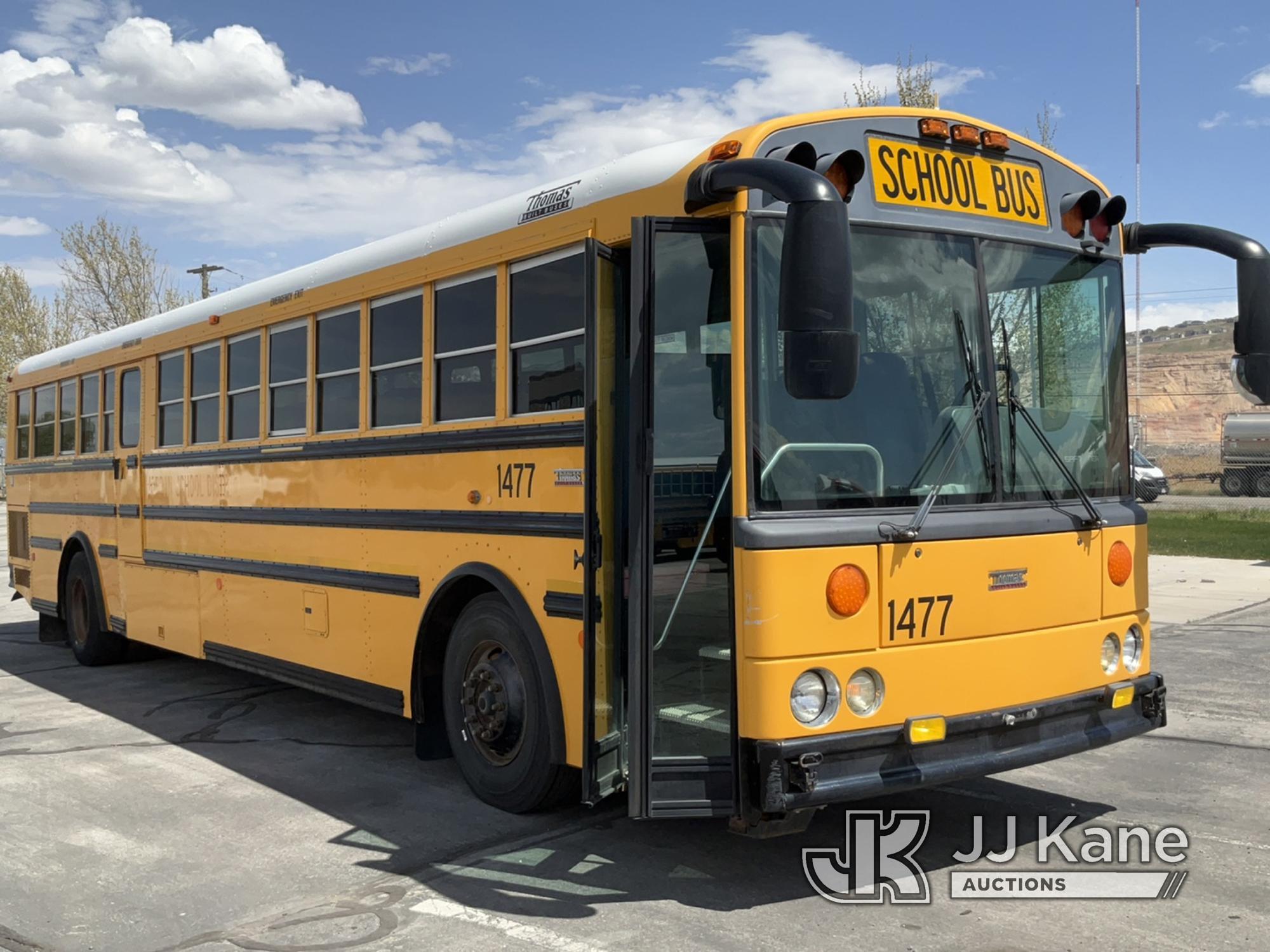 (Salt Lake City, UT) 2009 Thomas Saf-T-Liner School Bus Runs & Moves) (Air Leak