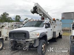 (Portland, OR) ETI ETC37-IH, Articulating & Telescopic Bucket mounted behind cab on 2010 Dodge RAM 5