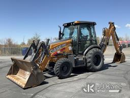 (Salt Lake City, UT) 2017 Case 580 Super N WT Backhoe Loader Runs, Moves & Operates