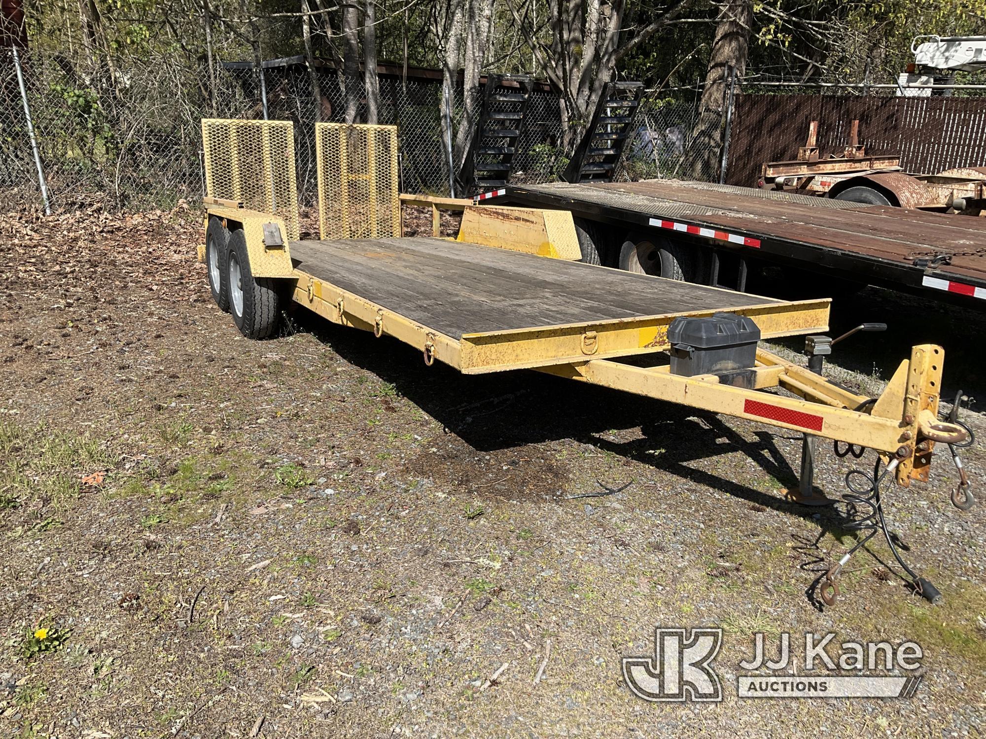 (Tacoma, WA) 1994 Unknown T/A Tagalong Equipment Trailer