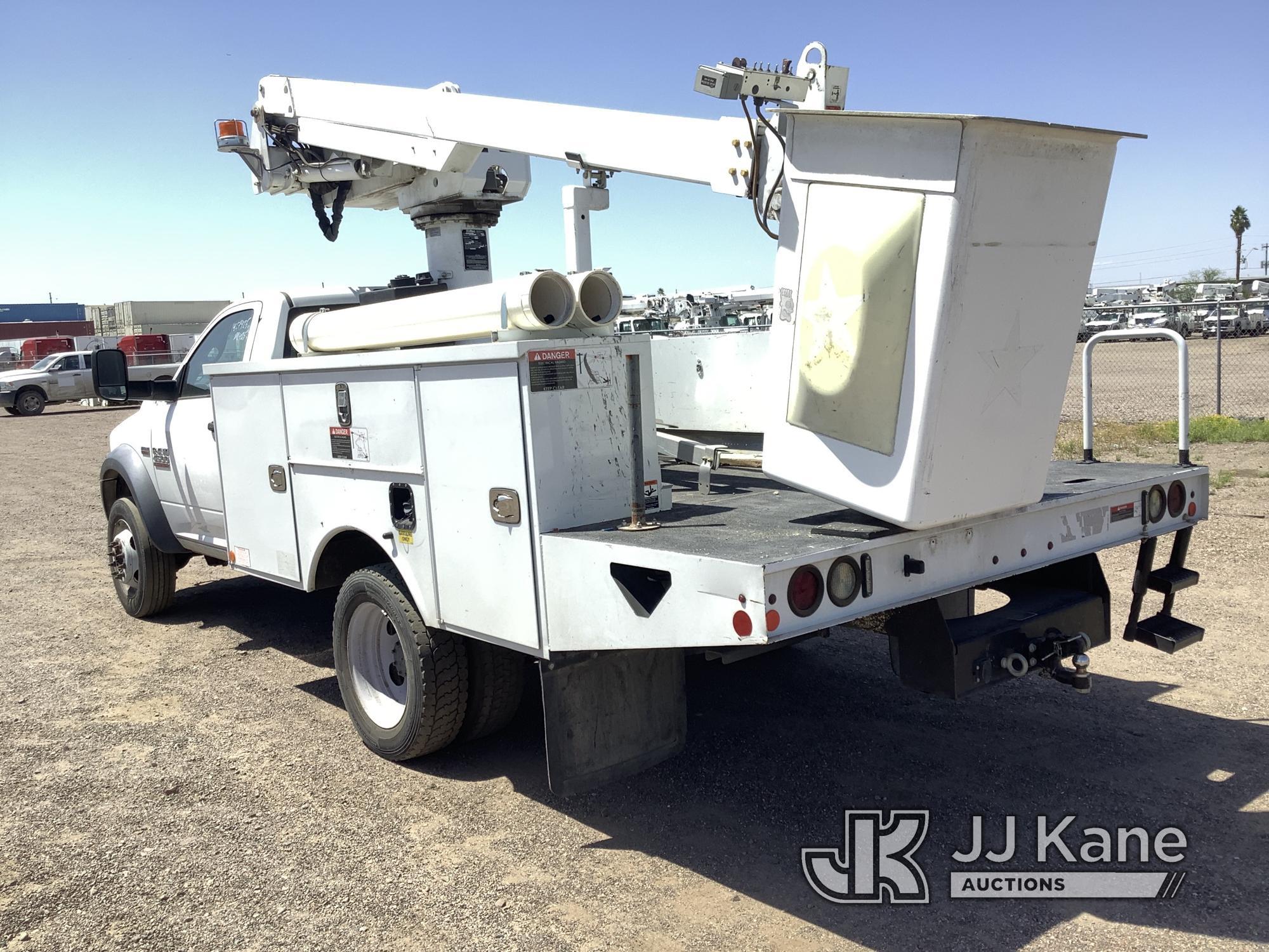 (Phoenix, AZ) Altec AT235, Telescopic Non-Insulated Bucket Truck mounted behind cab on 2016 RAM 4500