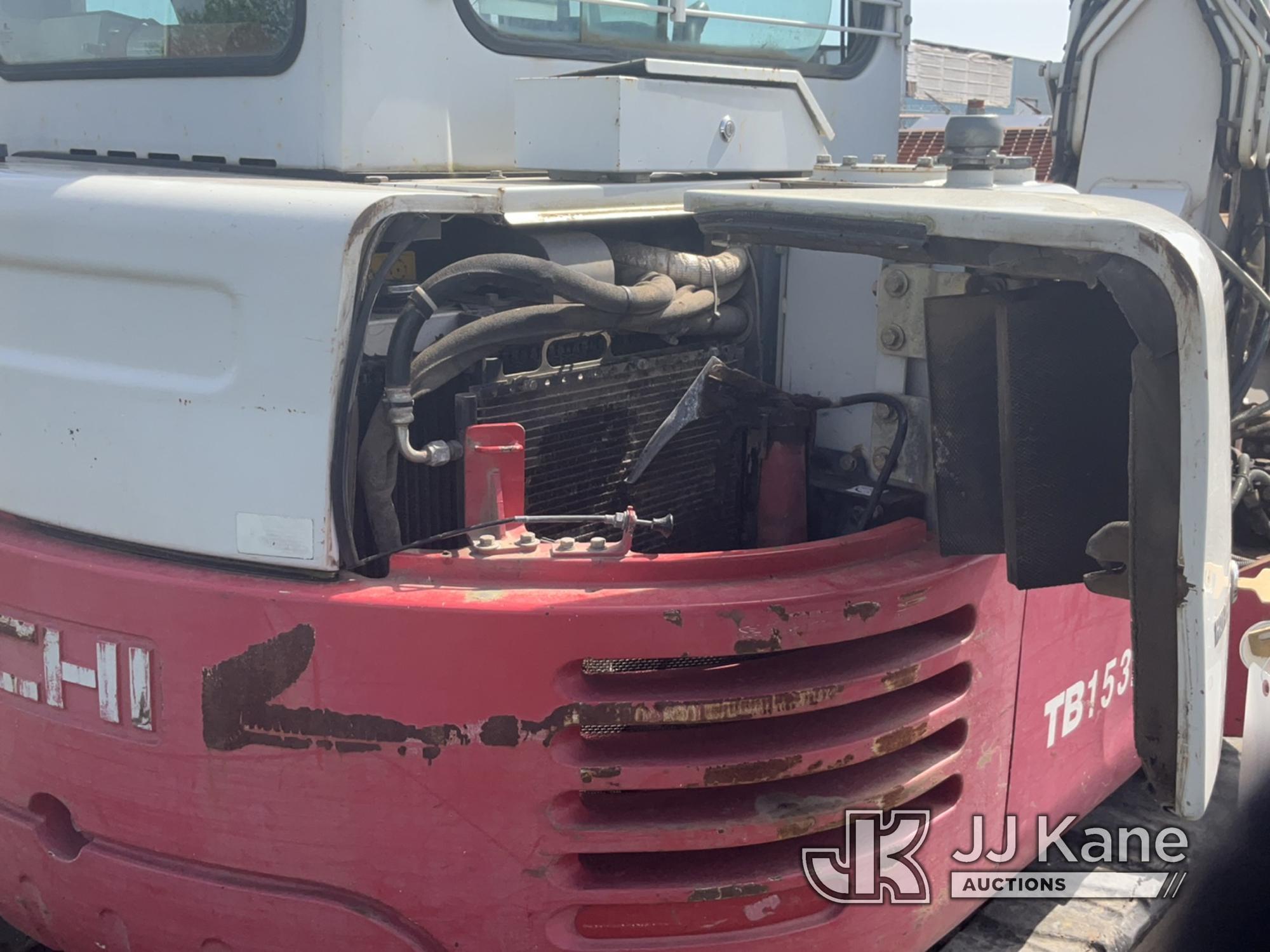 (Portland, OR) 2010 Takeuchi TB153-FR Mini Hydraulic Excavator Runs & Moves