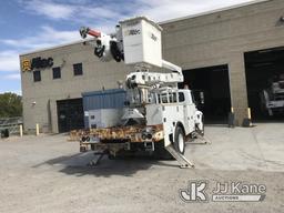 (Salt Lake City, UT) Altec AA55, Material Handling Bucket Truck rear mounted on 2019 INTERNATIONAL 4