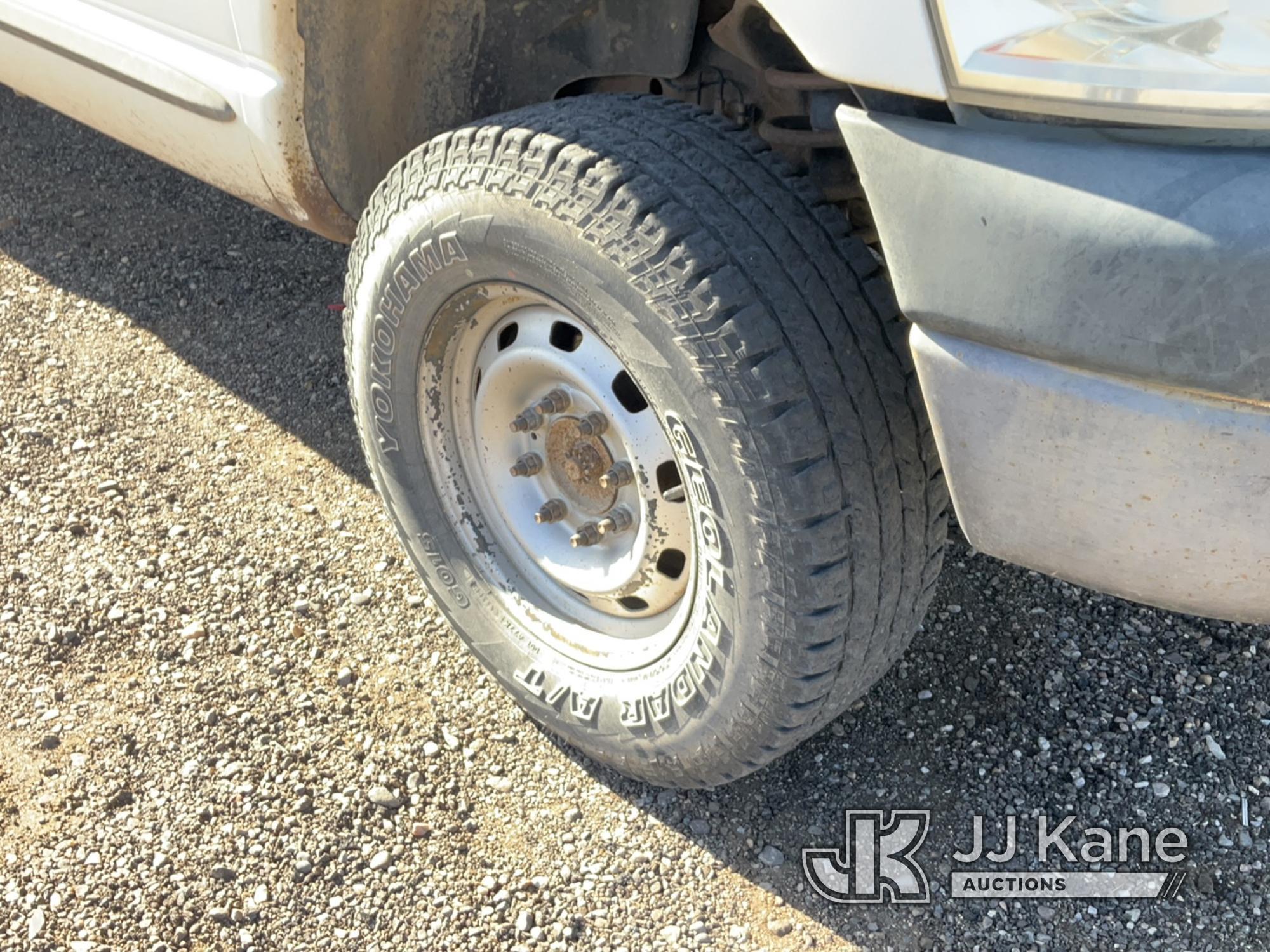 (Albuquerque, NM) 2009 Dodge RAM 2500 4x4 Crew-Cab Service Truck Runs Rough, Moves) (Seller States: