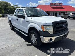 (Ocala, FL) 2014 Ford F150 4x4 Extended-Cab Pickup Truck Duke Unit) (Runs & Moves