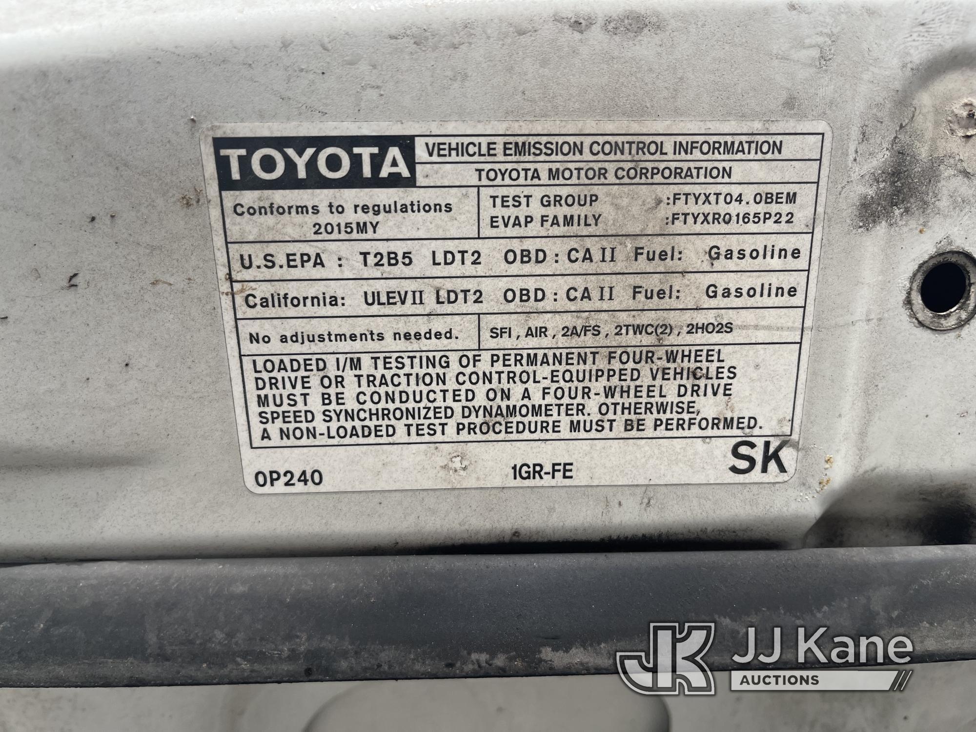 (Chester, VA) 2015 Toyota Tacoma 4x4 Extended-Cab Pickup Truck Runs & Moves) (Maint Required Light O