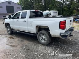 (Charlotte, NC) 2015 Chevrolet Silverado 2500HD 4x4 Extended-Cab Pickup Truck Runs & Moves) (Windshi