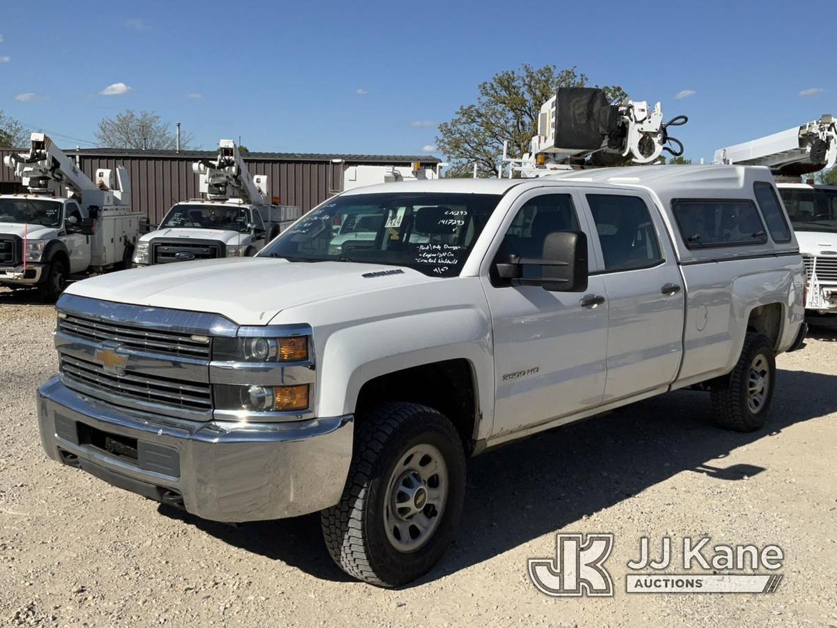 (Charlotte, NC) 2015 Chevrolet Silverado 3500HD 4x4 Crew-Cab Pickup Truck Runs & Moves) (Check Engin